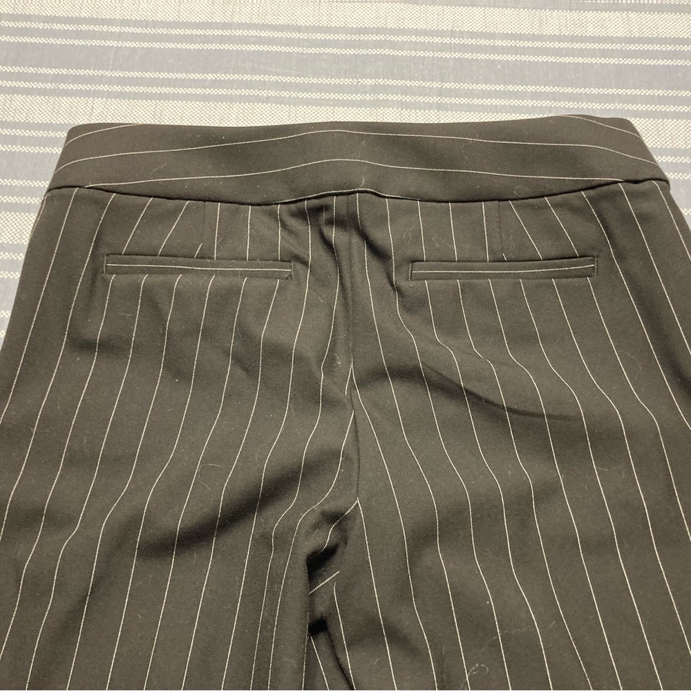 💛TODAY***$17***LOFT black and white pinstripe pants. - Picture 5 of 6